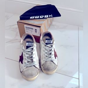 Golden goose super star leather sneakers 37